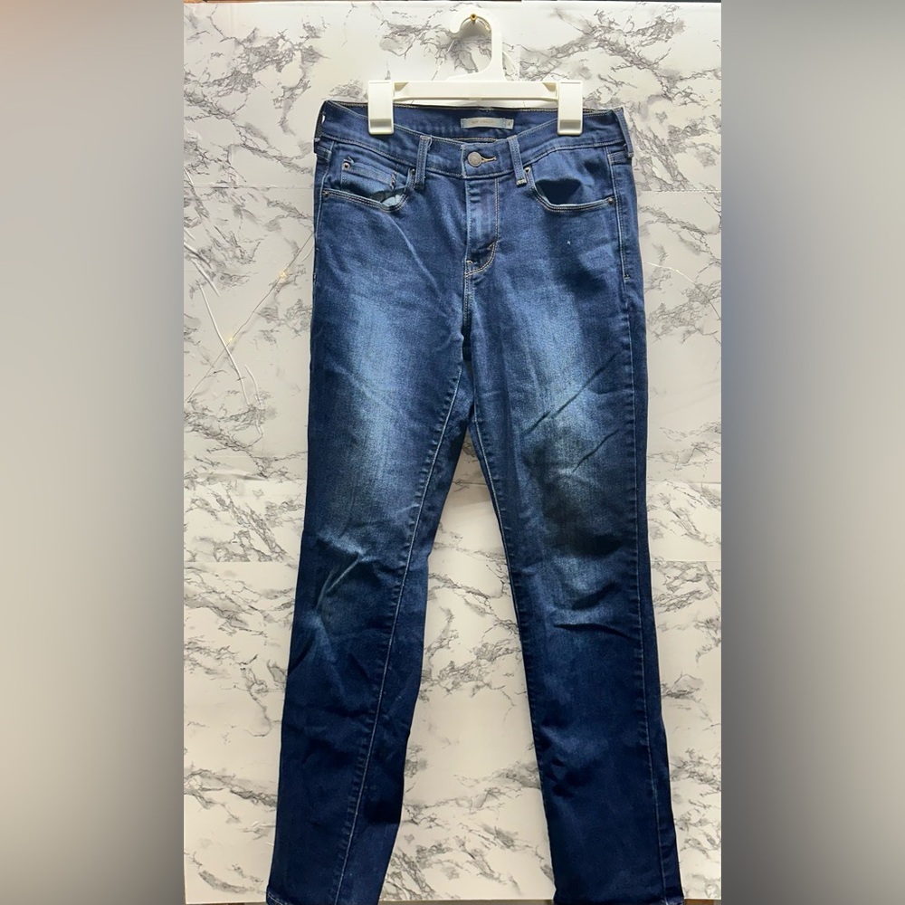 Levi's Blue Straight Leg Jeans Classic Style